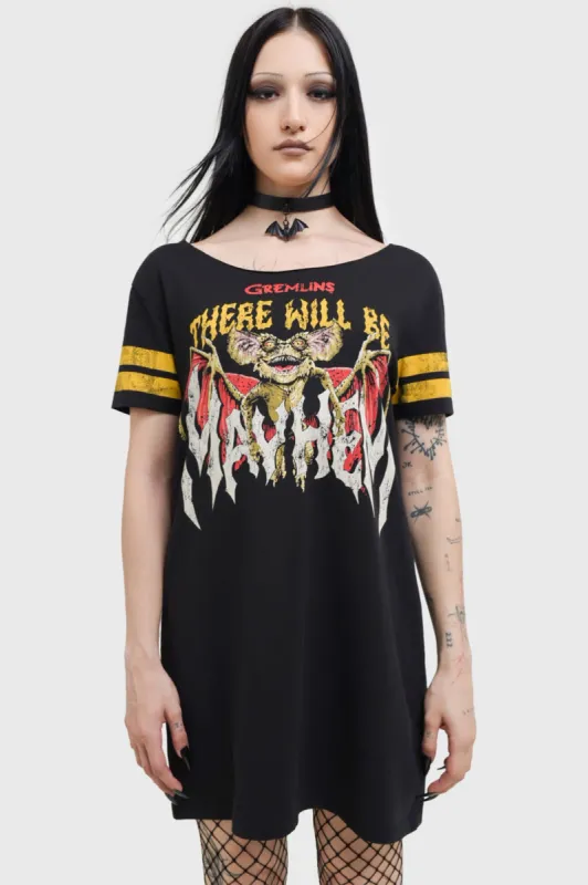 Trouble Maker T-Shirt Dress sold by Killstar