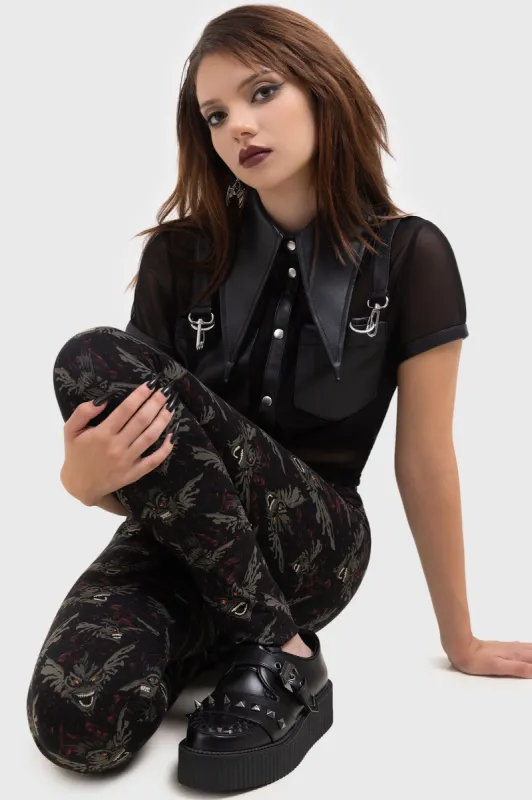 Gremlins After Midnight Leggings sold by Killstar