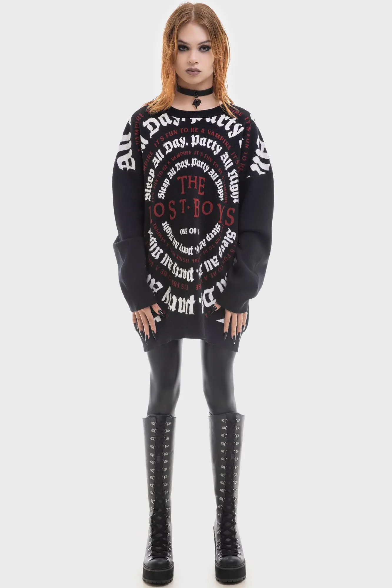 Party All Night Sweater sold by Killstar product image thumbnail 5