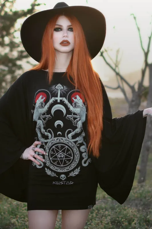 Varg Kimono Tunic - Resurrect sold by Killstar