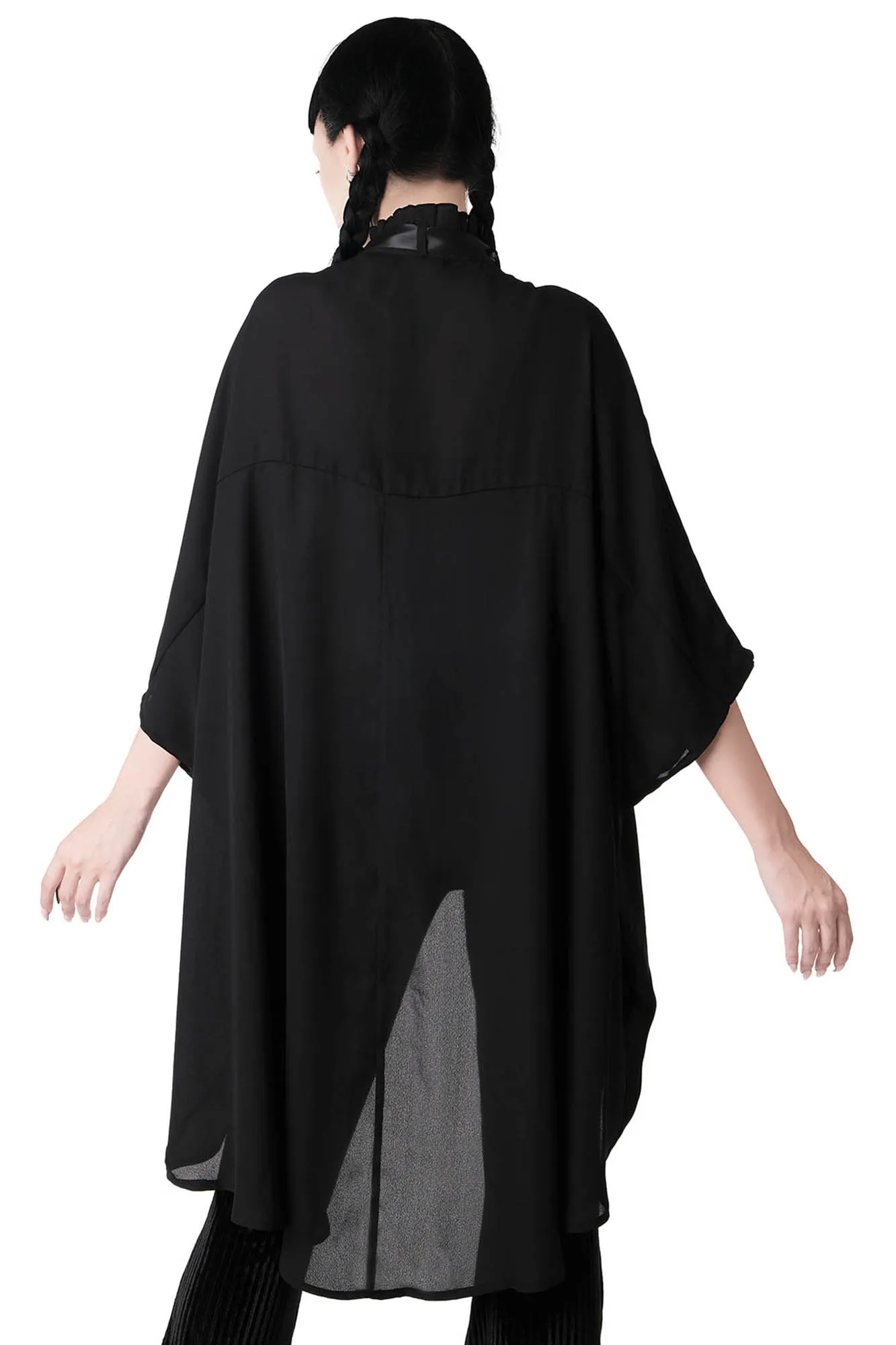 Hayden Batwing Blouse - Resurrect sold by Killstar product image thumbnail 3