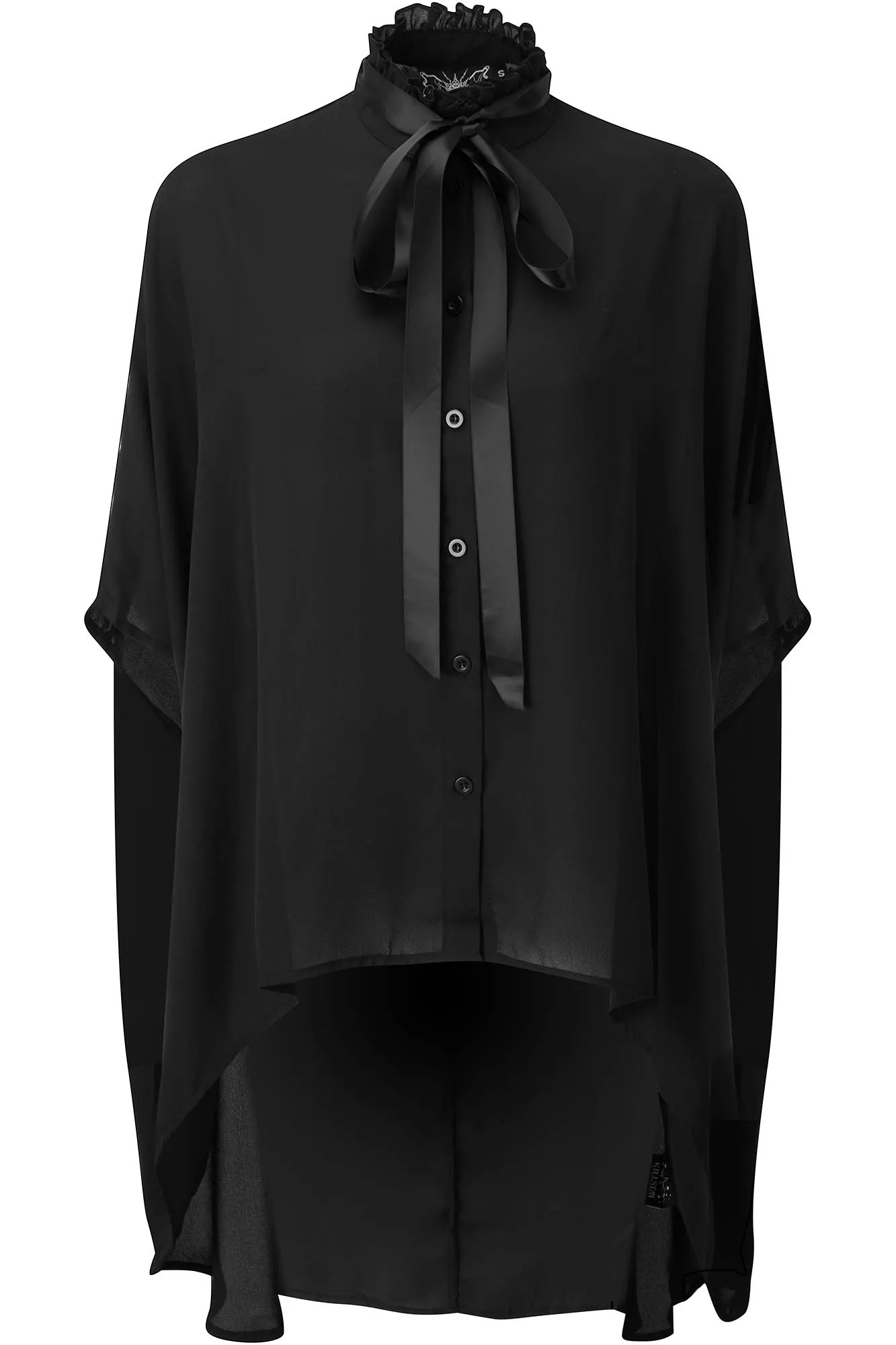 Hayden Batwing Blouse - Resurrect sold by Killstar product image thumbnail 4