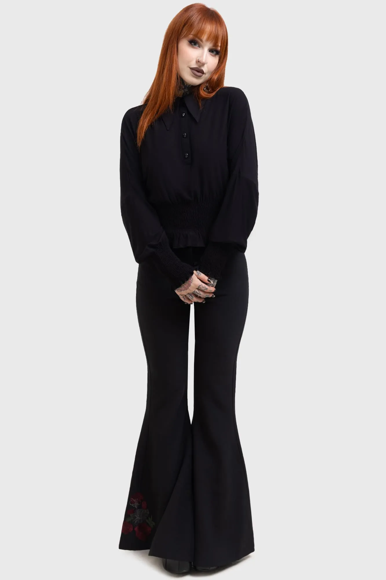 Shadowplay Blouse sold by Killstar product image thumbnail 5