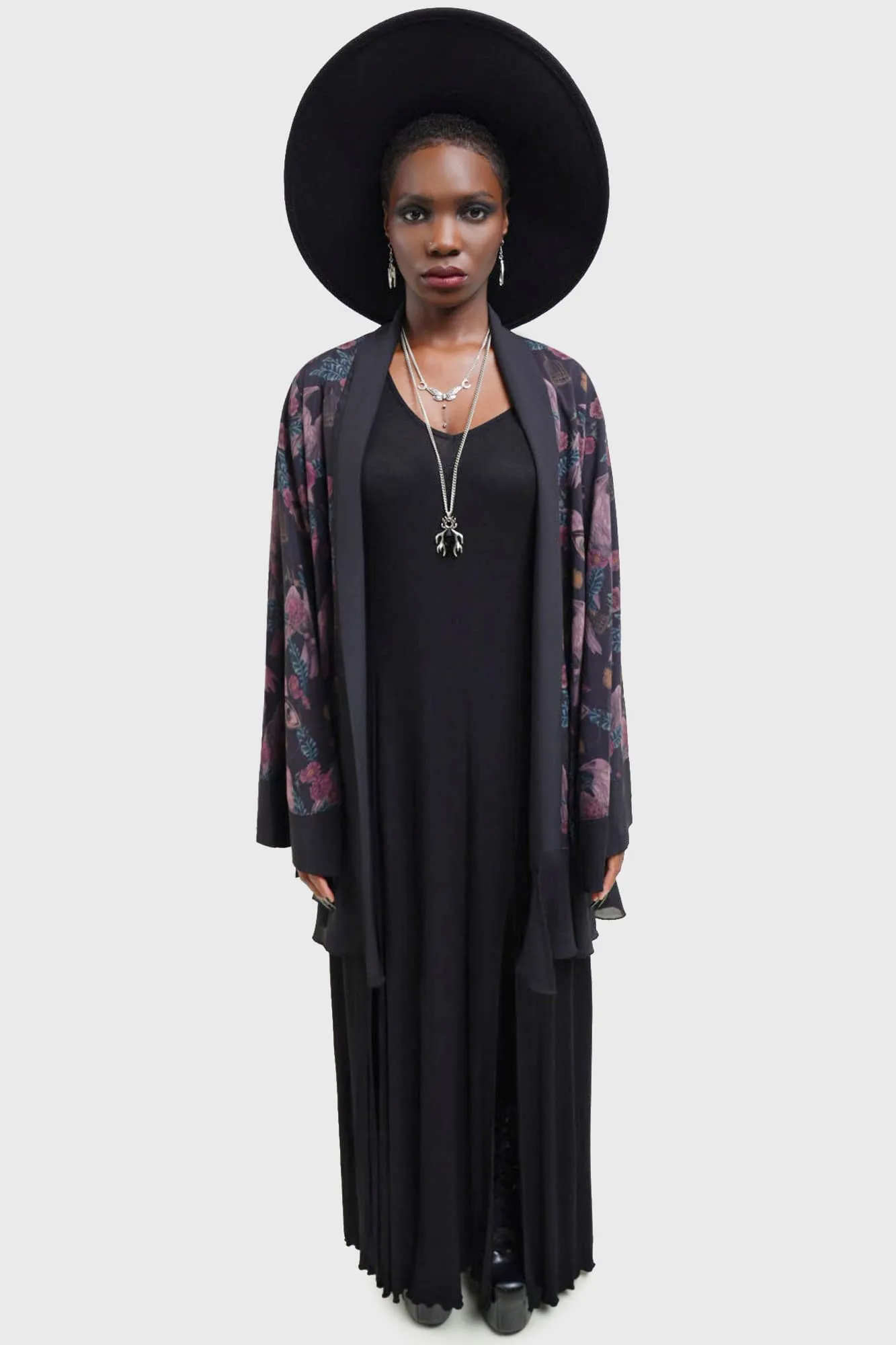 Corax Kimono sold by Killstar product image thumbnail 4