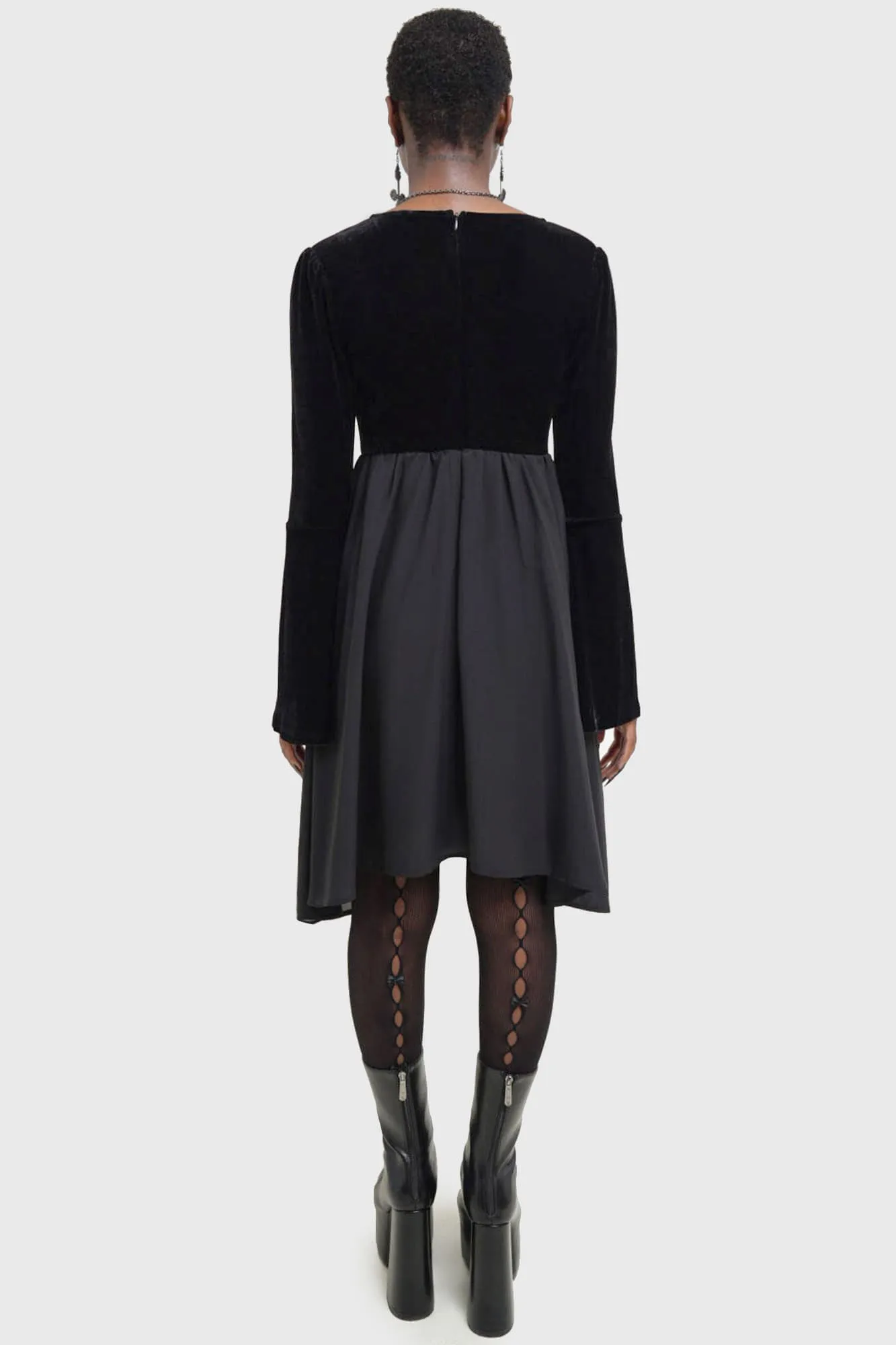 Nyctogrim Dress sold by Killstar product image thumbnail 5