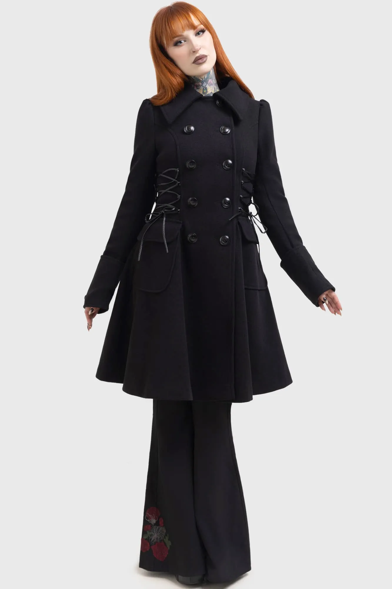 Woeful Coat sold by Killstar product image thumbnail 4