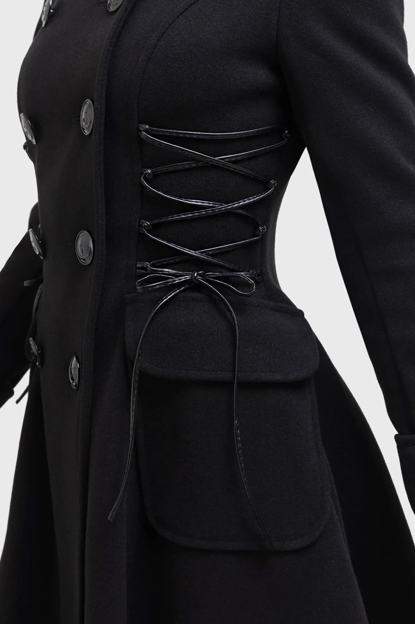 Woeful Coat sold by Killstar product image thumbnail 2