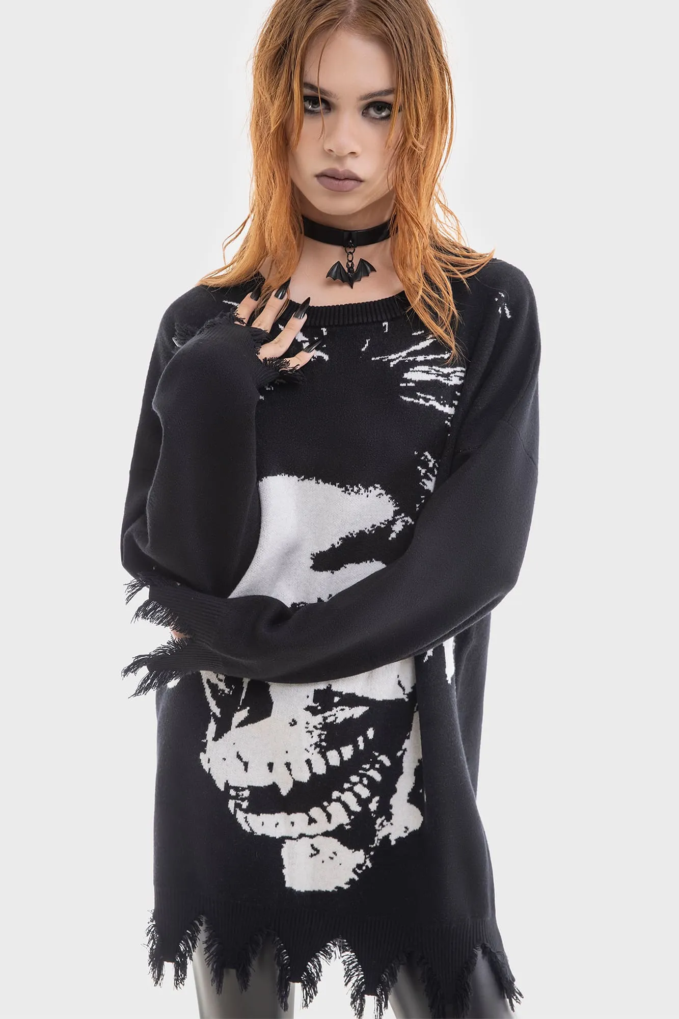 Blood Sucker Sweater sold by Killstar product image thumbnail 3