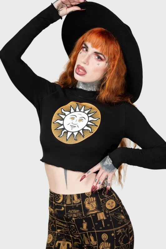Fading Light Long Sleeve Top - Resurrect sold by Killstar