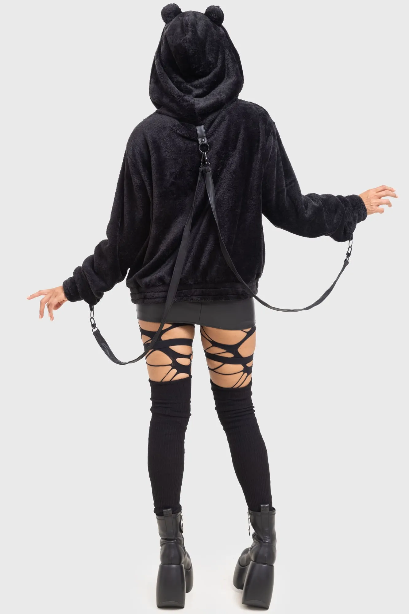 I'm Gloomy Hoodie sold by Killstar product image thumbnail 5