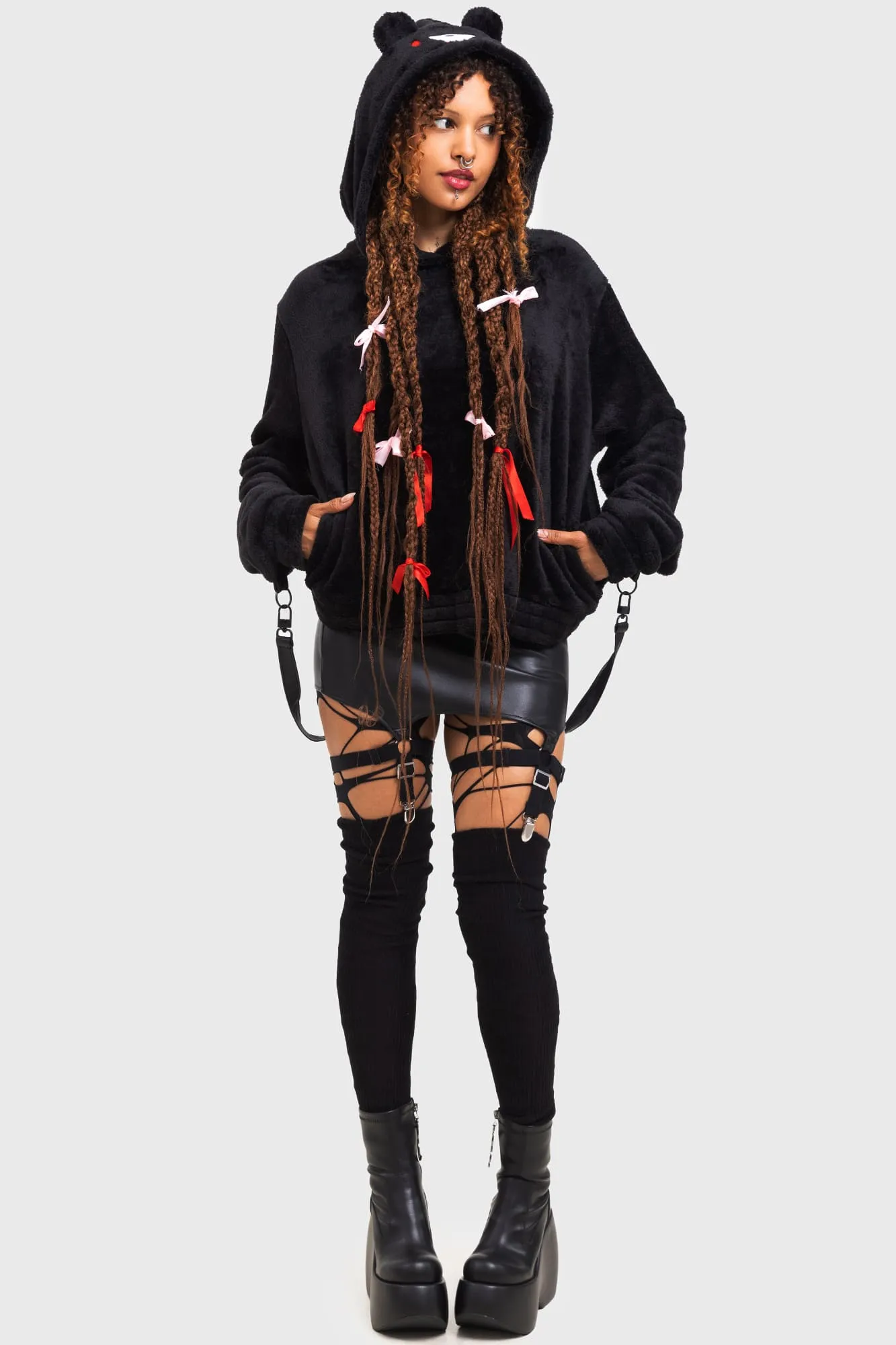 I'm Gloomy Hoodie sold by Killstar product image thumbnail 4