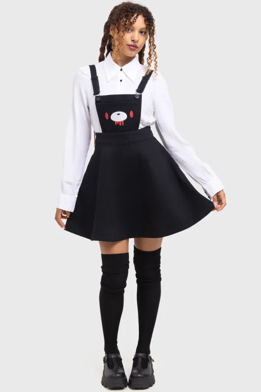 Naughty Grizzly Pinafore Dress sold by Killstar