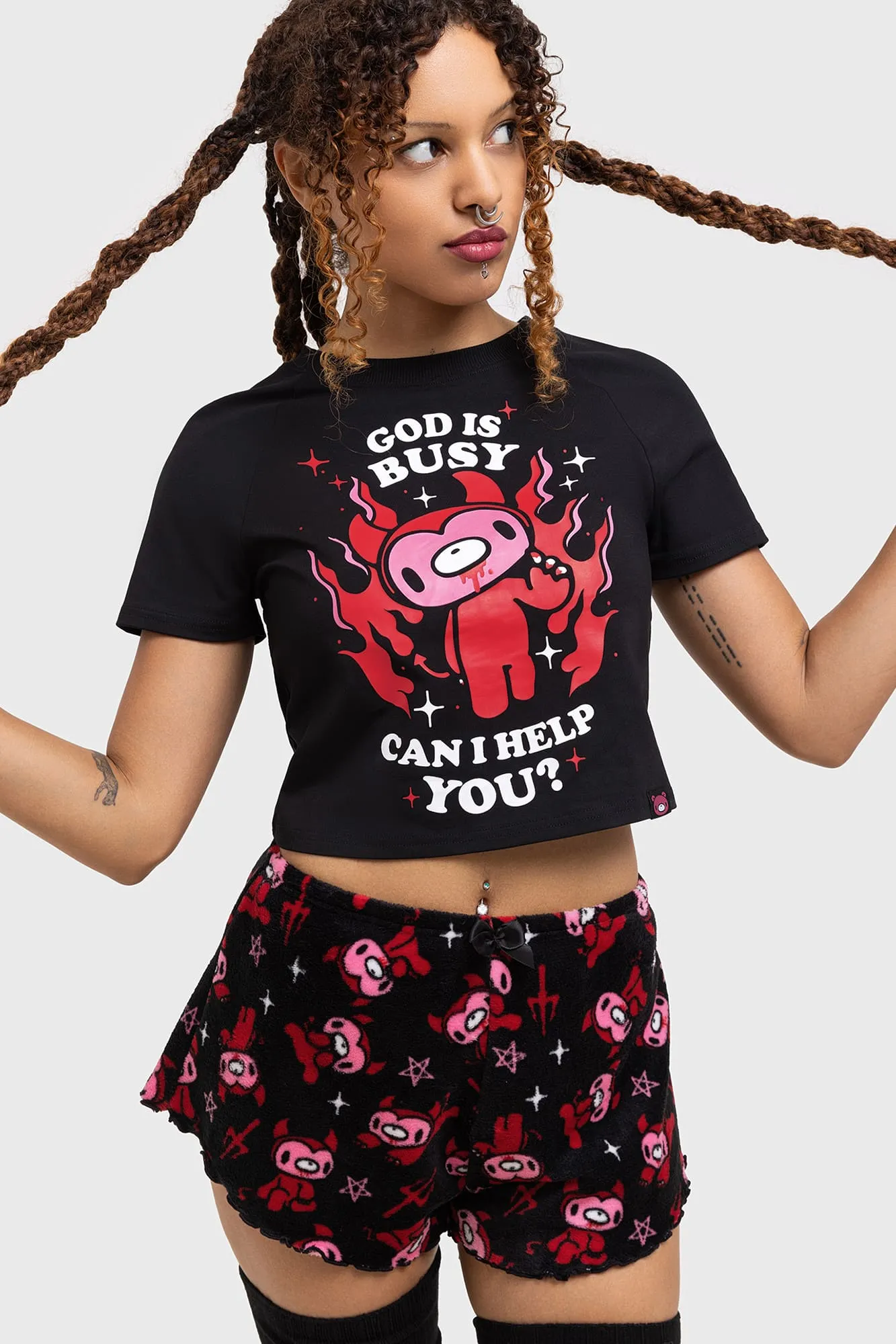 God Is Busy Lounge Top sold by Killstar