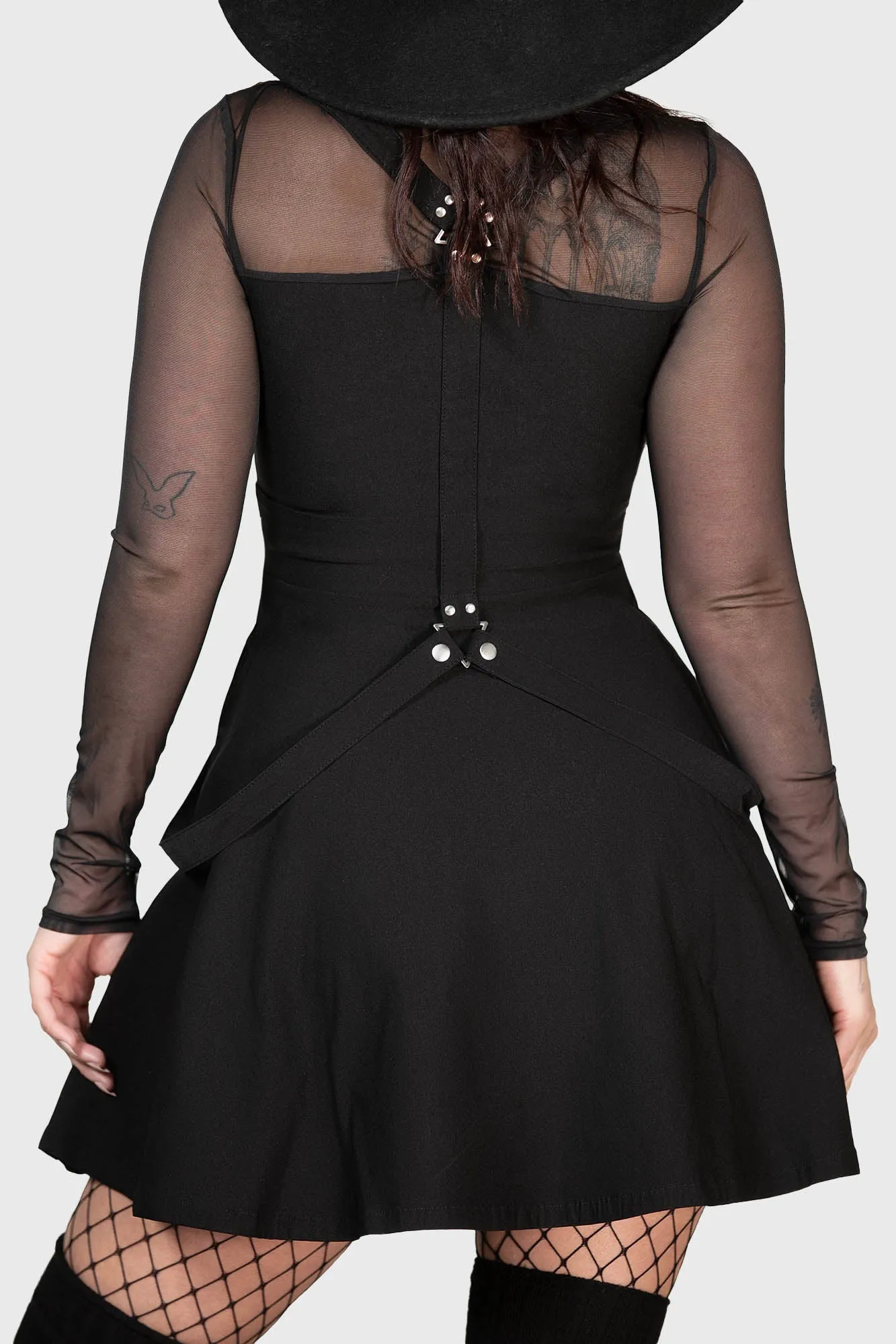 Krypt Keeper Mini Dress - Resurrect sold by Killstar product image thumbnail 5