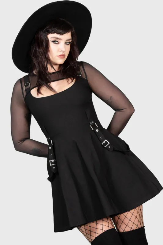 Krypt Keeper Mini Dress - Resurrect sold by Killstar