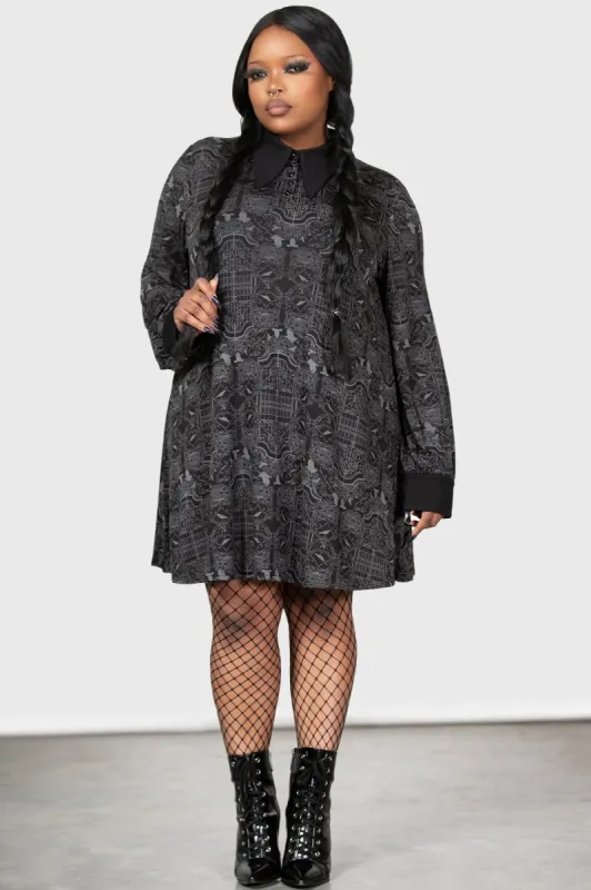 Nightshade Society Mini Dress [PLUS] - Resurrect sold by Killstar