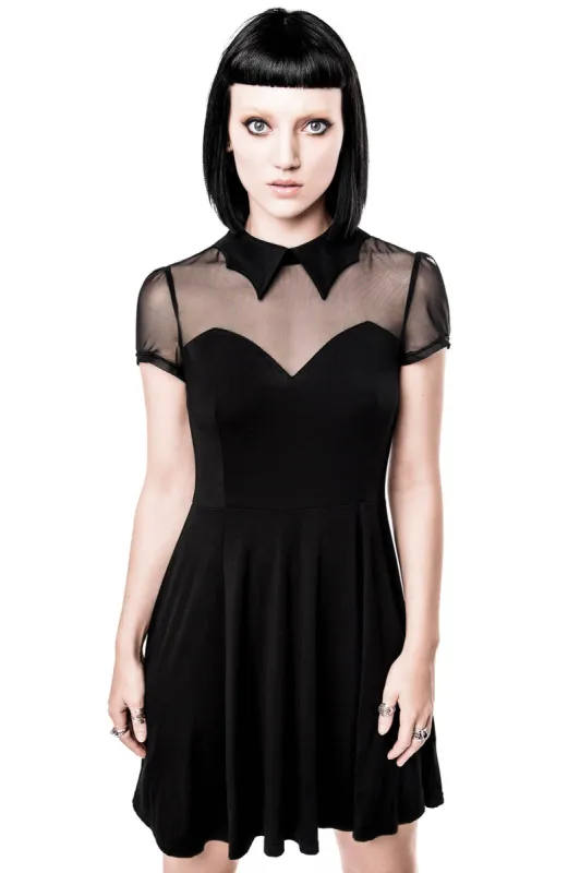 Vampyra Night Creature Skater Dress [B] - Resurrect sold by Killstar