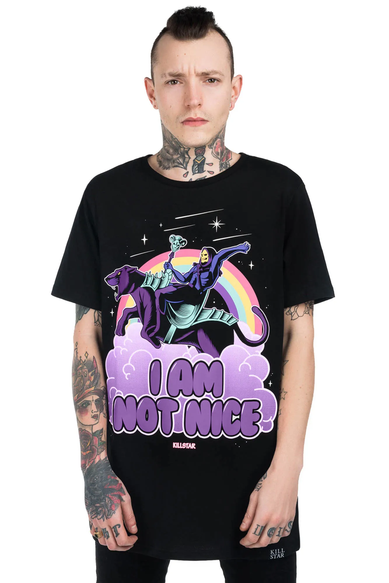 Not Nice T-Shirt - Resurrect sold by Killstar product image thumbnail 2