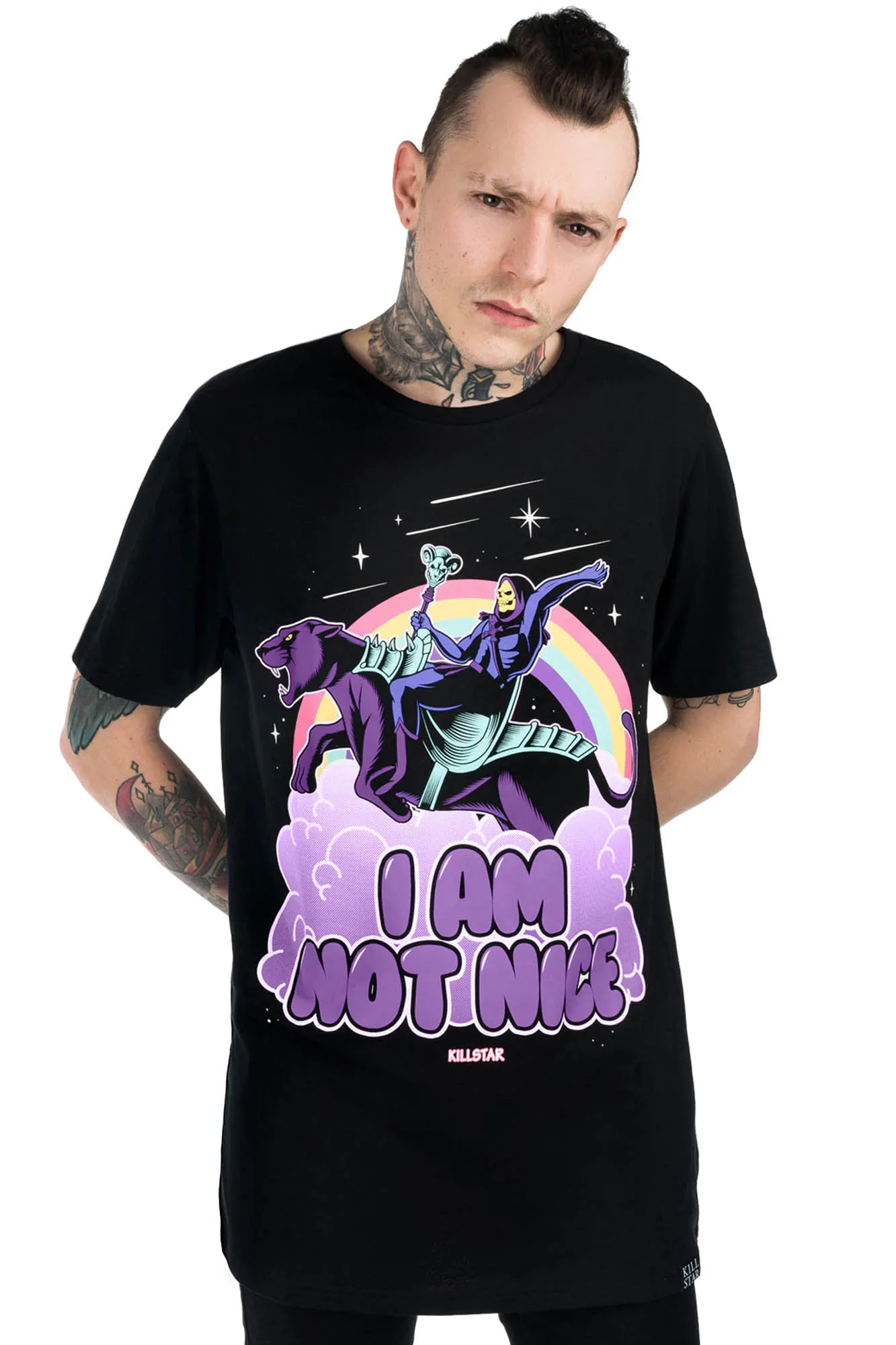 Not Nice T-Shirt - Resurrect sold by Killstar product image thumbnail 3