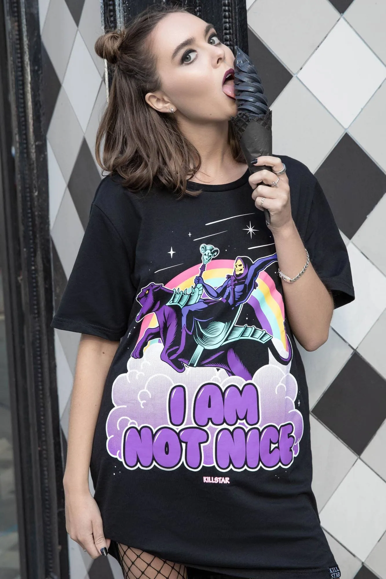 Not Nice T-Shirt - Resurrect sold by Killstar