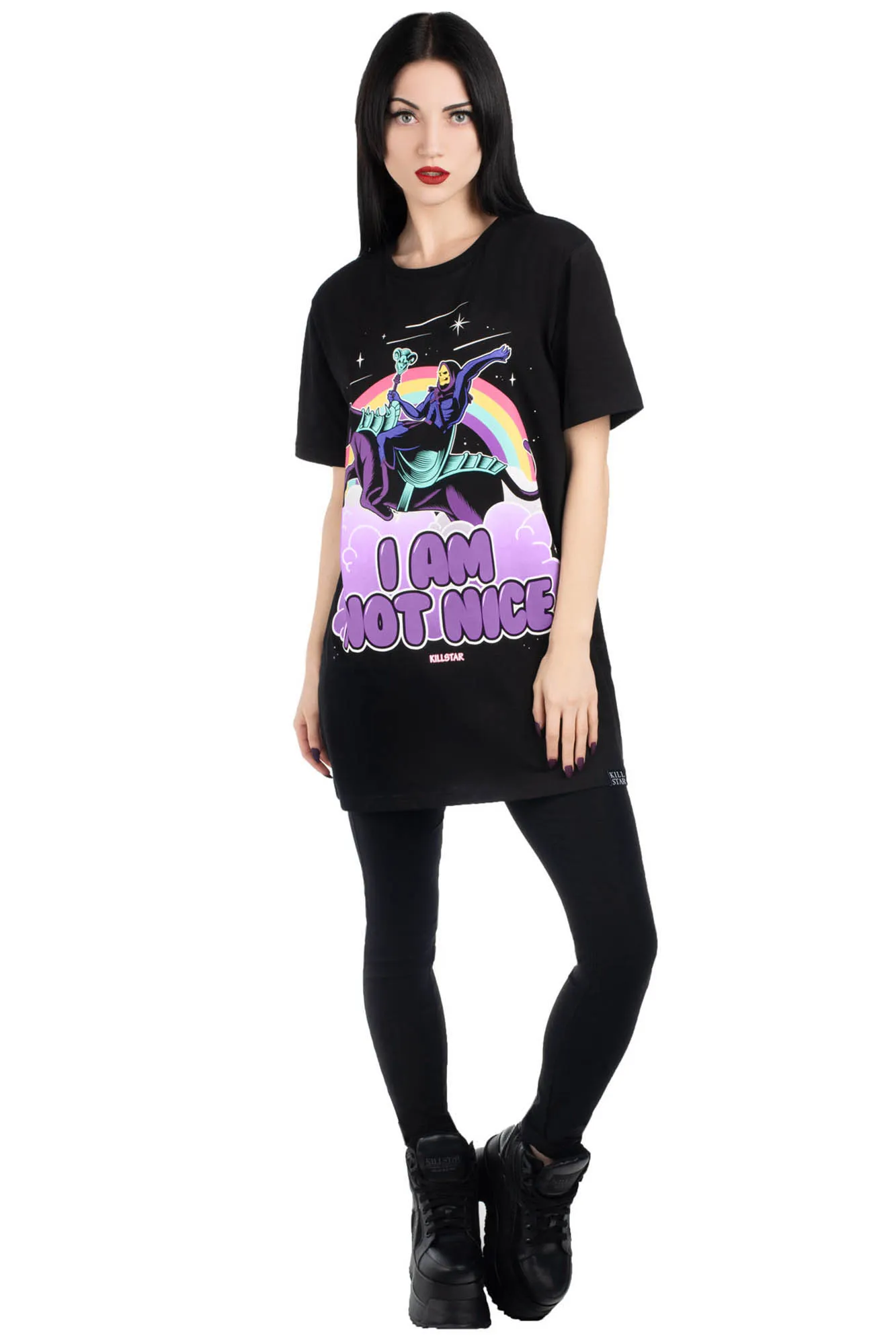 Not Nice T-Shirt - Resurrect sold by Killstar product image thumbnail 5