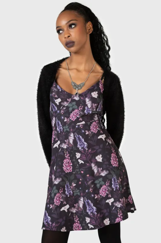 Forbidden Petals Slip Dress sold by Killstar