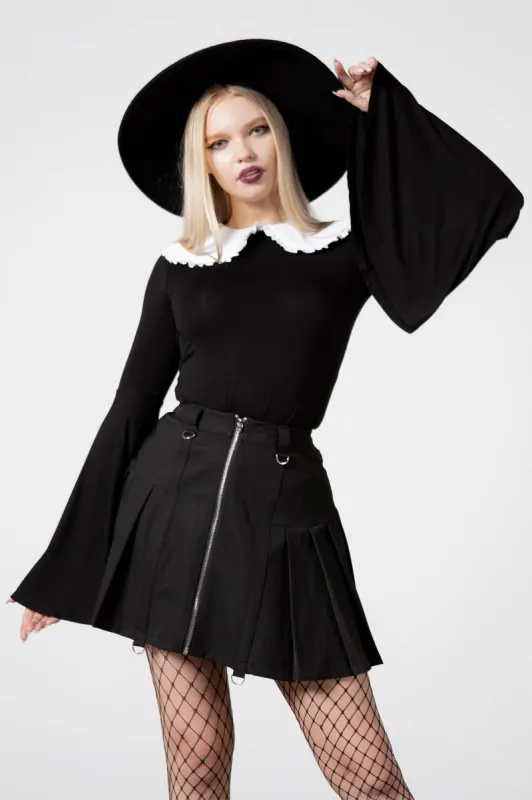 Samantha Long Sleeve Top - Resurrect sold by Killstar