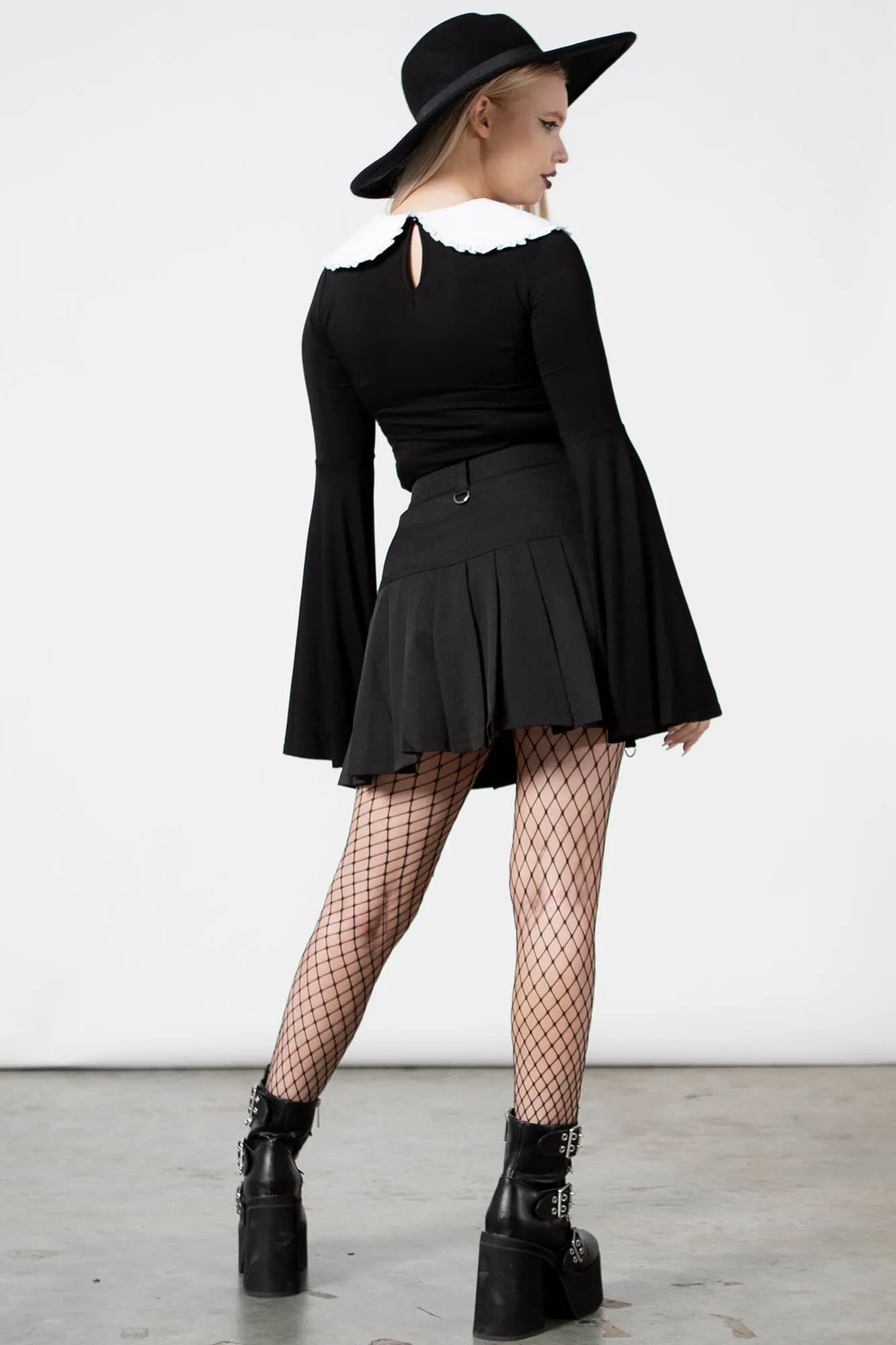 Samantha Long Sleeve Top - Resurrect sold by Killstar product image thumbnail 3