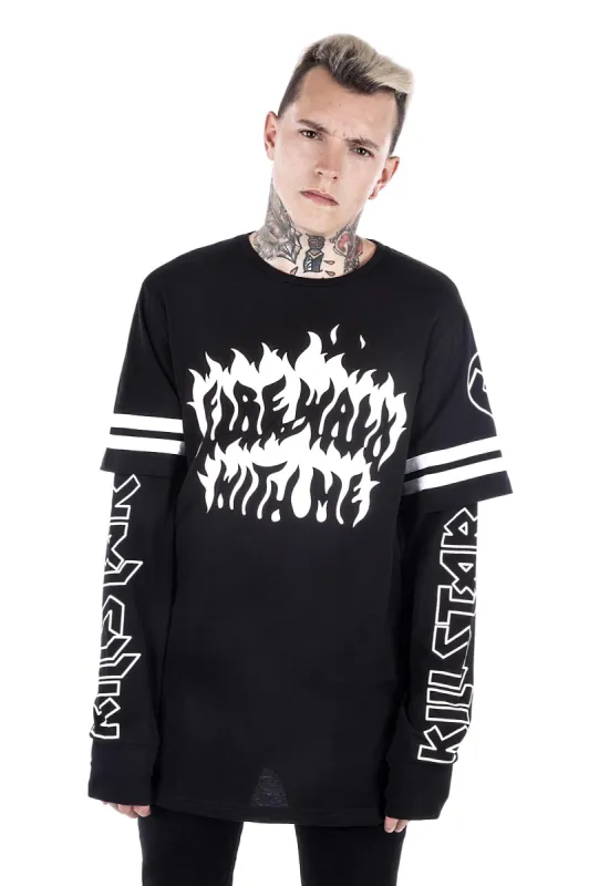 Lamplighter Longsleeve Top [B] - Resurrect sold by Killstar