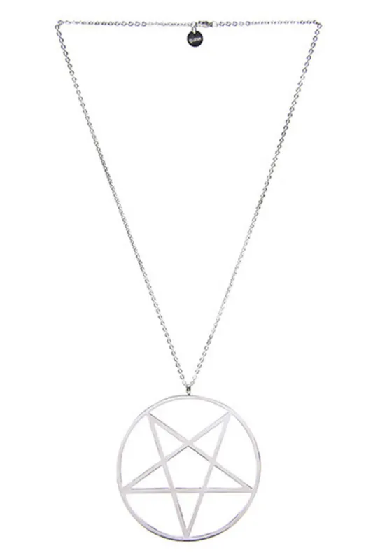 Pentagram Necklace [S] - Resurrect sold by Killstar