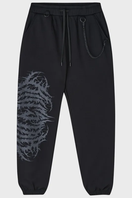 Evil Presence Joggers [PLUS] sold by Killstar