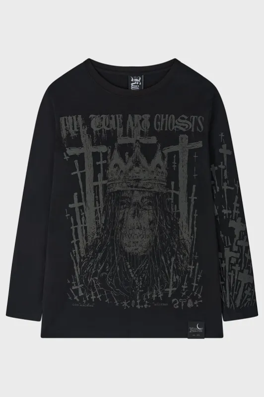 Diablo Doom Long Sleeved Top [PLUS] sold by Killstar