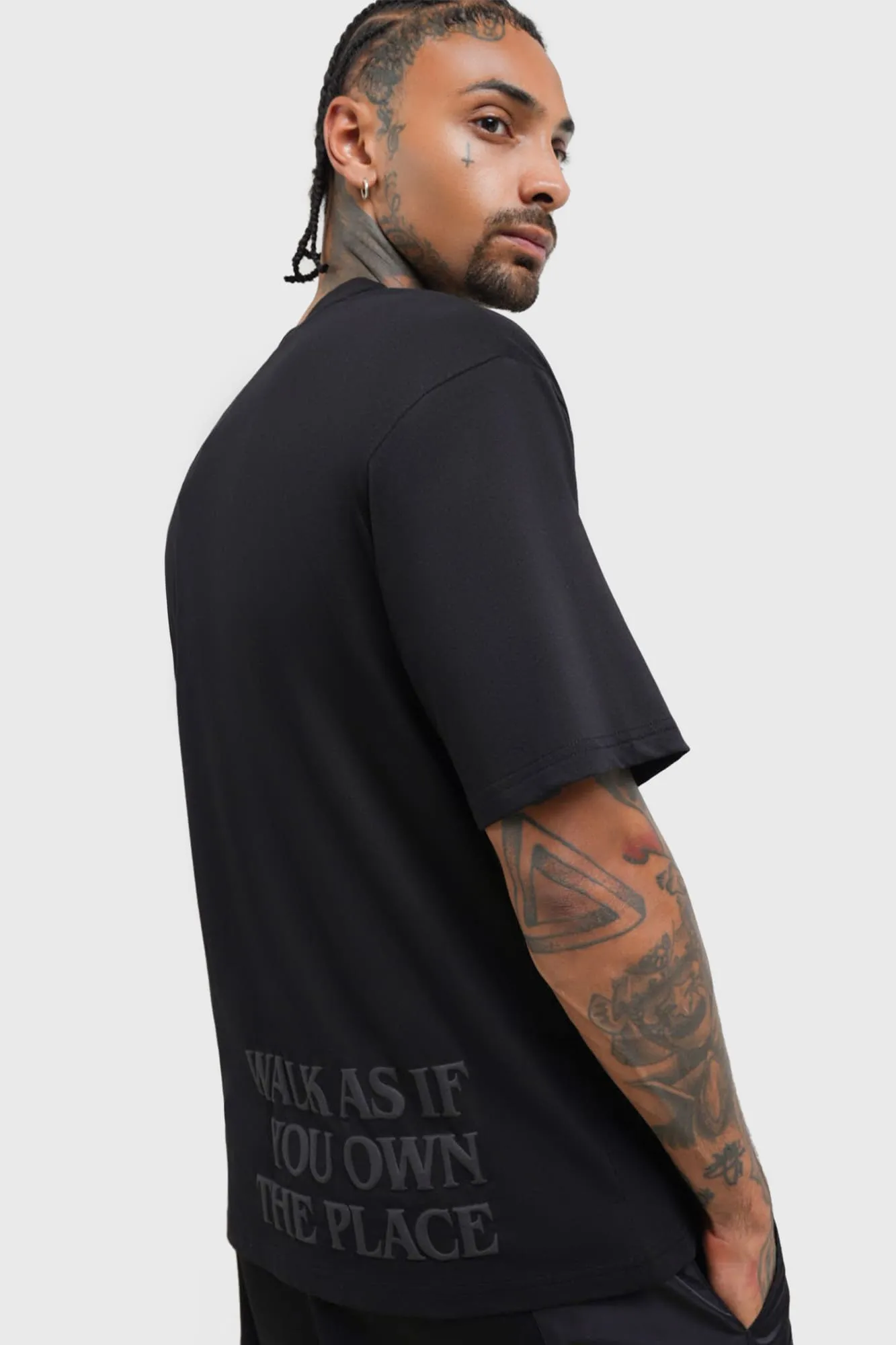 Walk Thru Hell Boxy T-Shirt sold by Killstar product image thumbnail 4