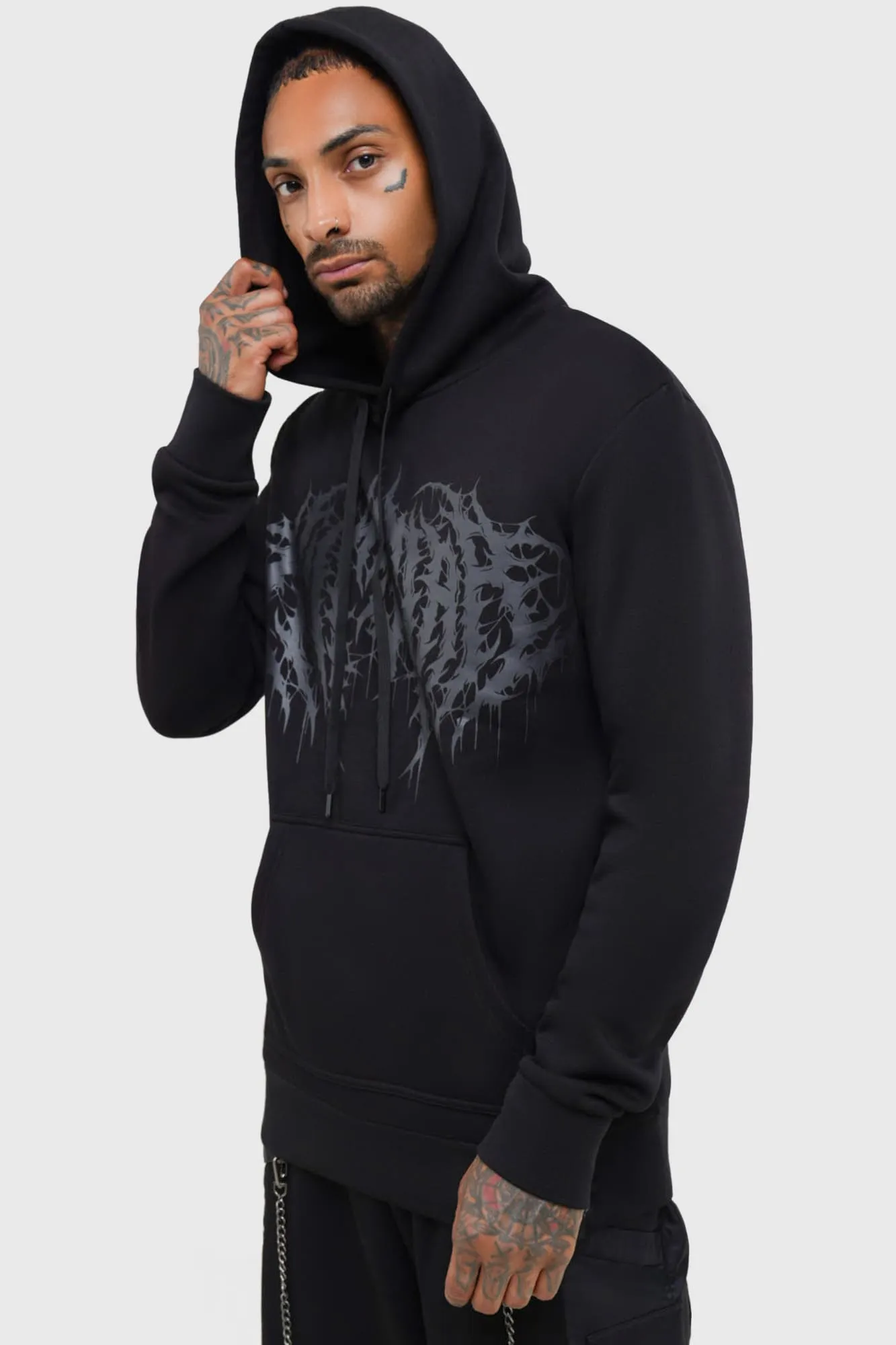 Walk Thru Hell Hoodie sold by Killstar product image thumbnail 4