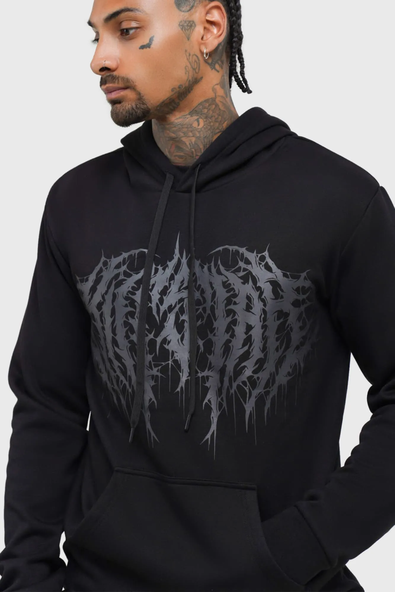 Walk Thru Hell Hoodie sold by Killstar product image thumbnail 2