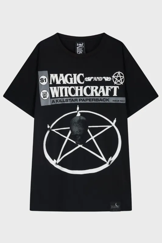 Paperback T-Shirt [PLUS] sold by Killstar