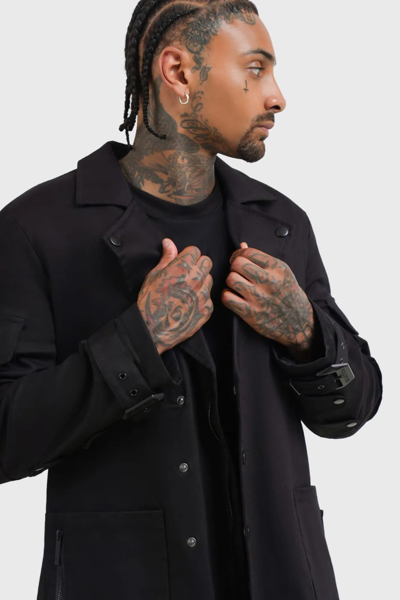 Lucid Travels Trench Coat sold by Killstar product image thumbnail 2