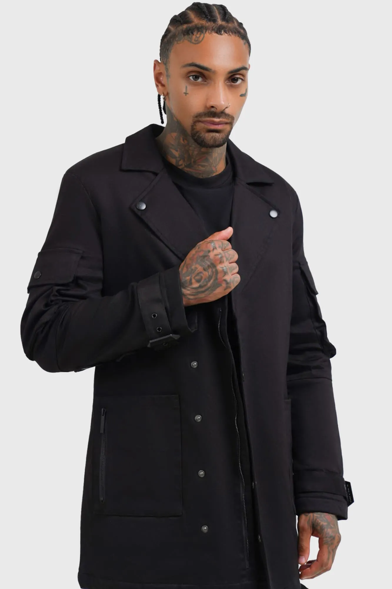 Lucid Travels Trench Coat sold by Killstar