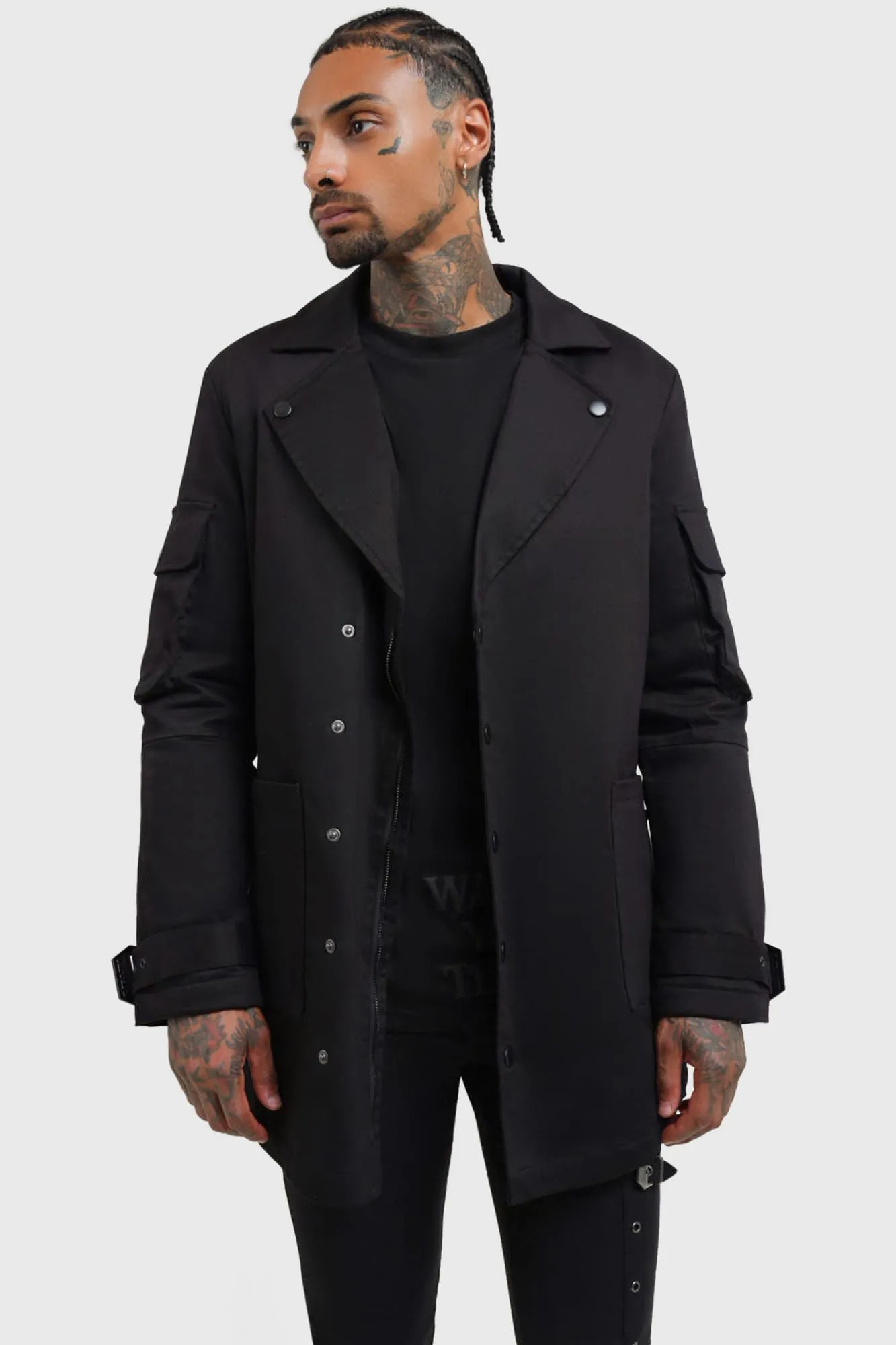 Lucid Travels Trench Coat sold by Killstar product image thumbnail 5