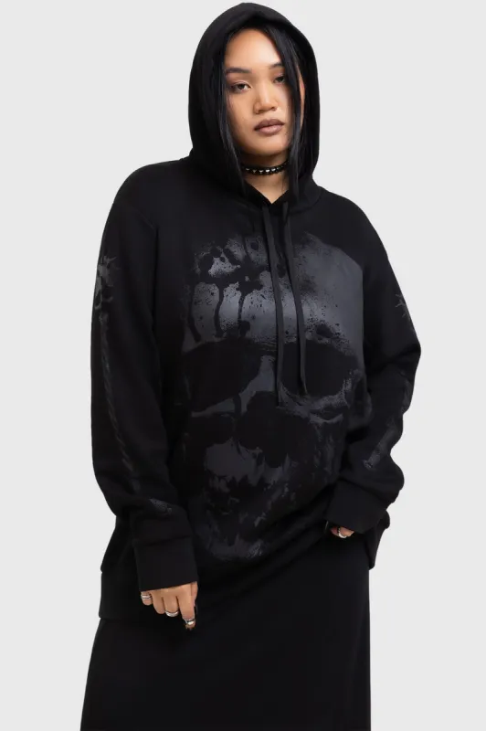 Hypnoskull Hoodie [PLUS] sold by Killstar