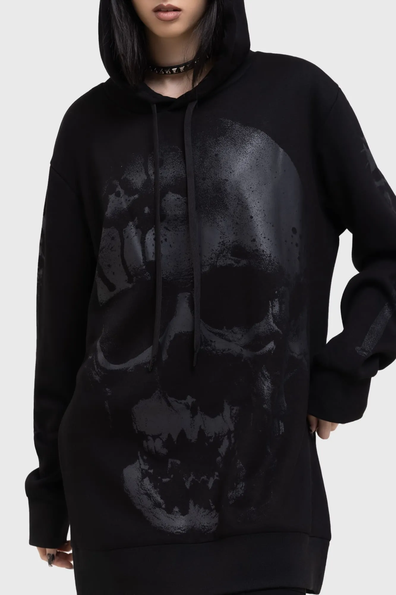 Hypnoskull Hoodie sold by Killstar product image thumbnail 2