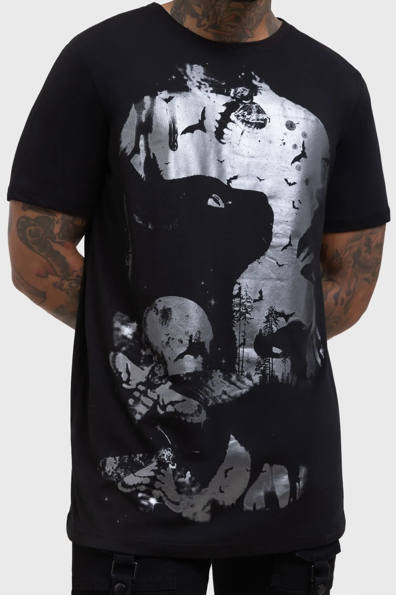 Dark Serenity T-Shirt sold by Killstar product image thumbnail 2
