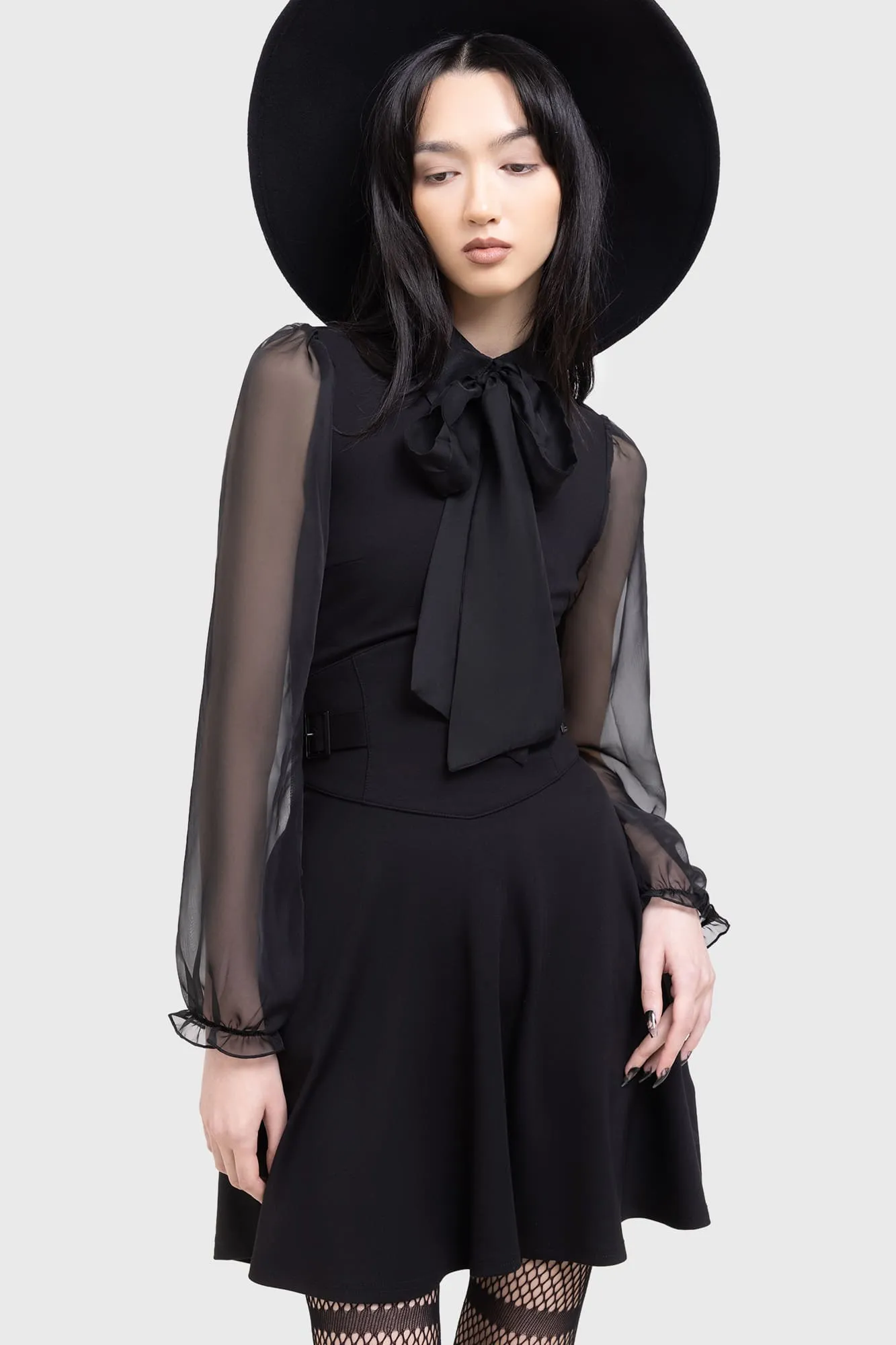 Somber Shadow Dress sold by Killstar product image thumbnail 2