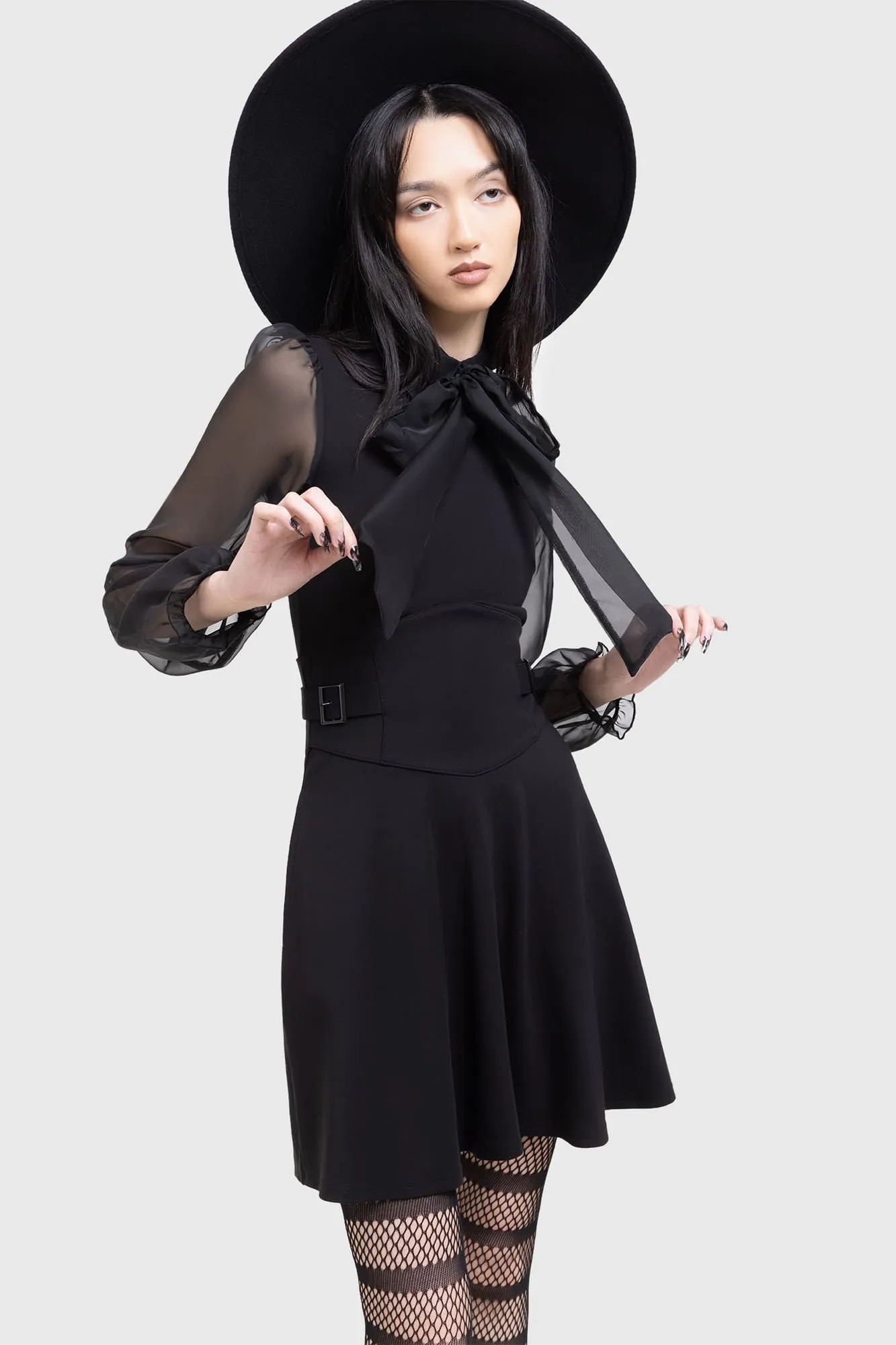 Somber Shadow Dress sold by Killstar product image thumbnail 4