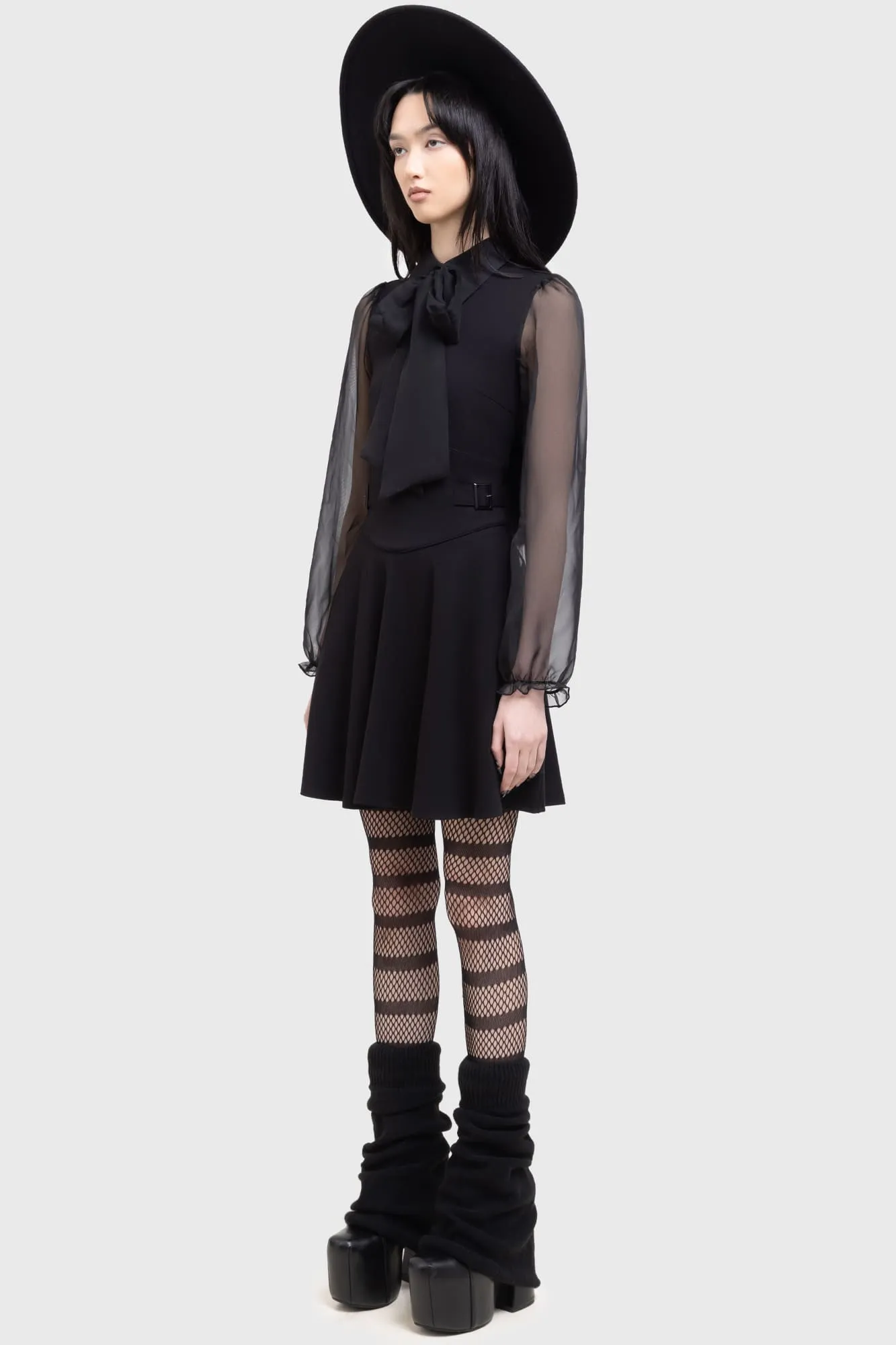 Somber Shadow Dress sold by Killstar product image thumbnail 3