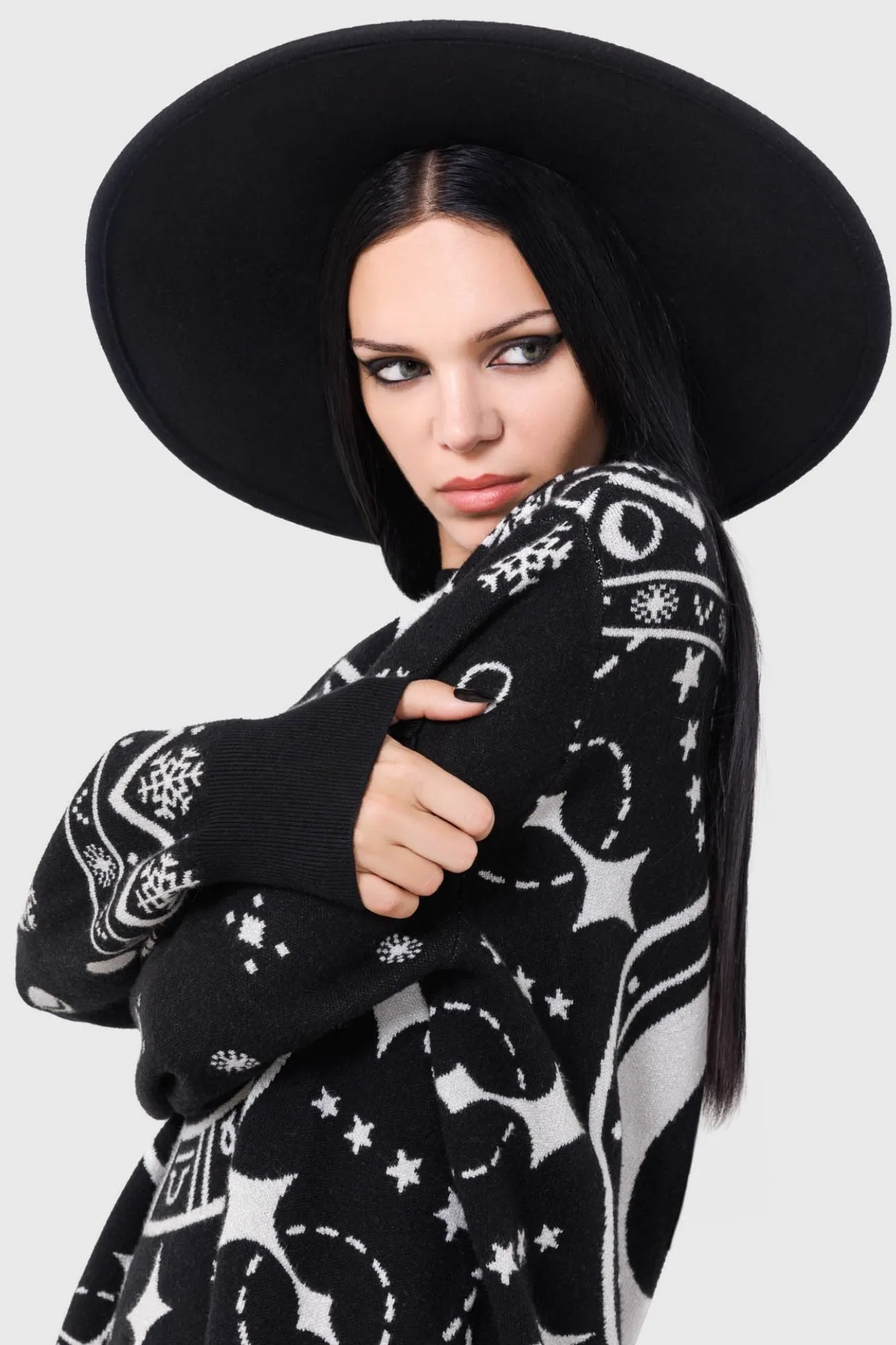 Cosmic Hallowmas Sweater sold by Killstar product image thumbnail 2