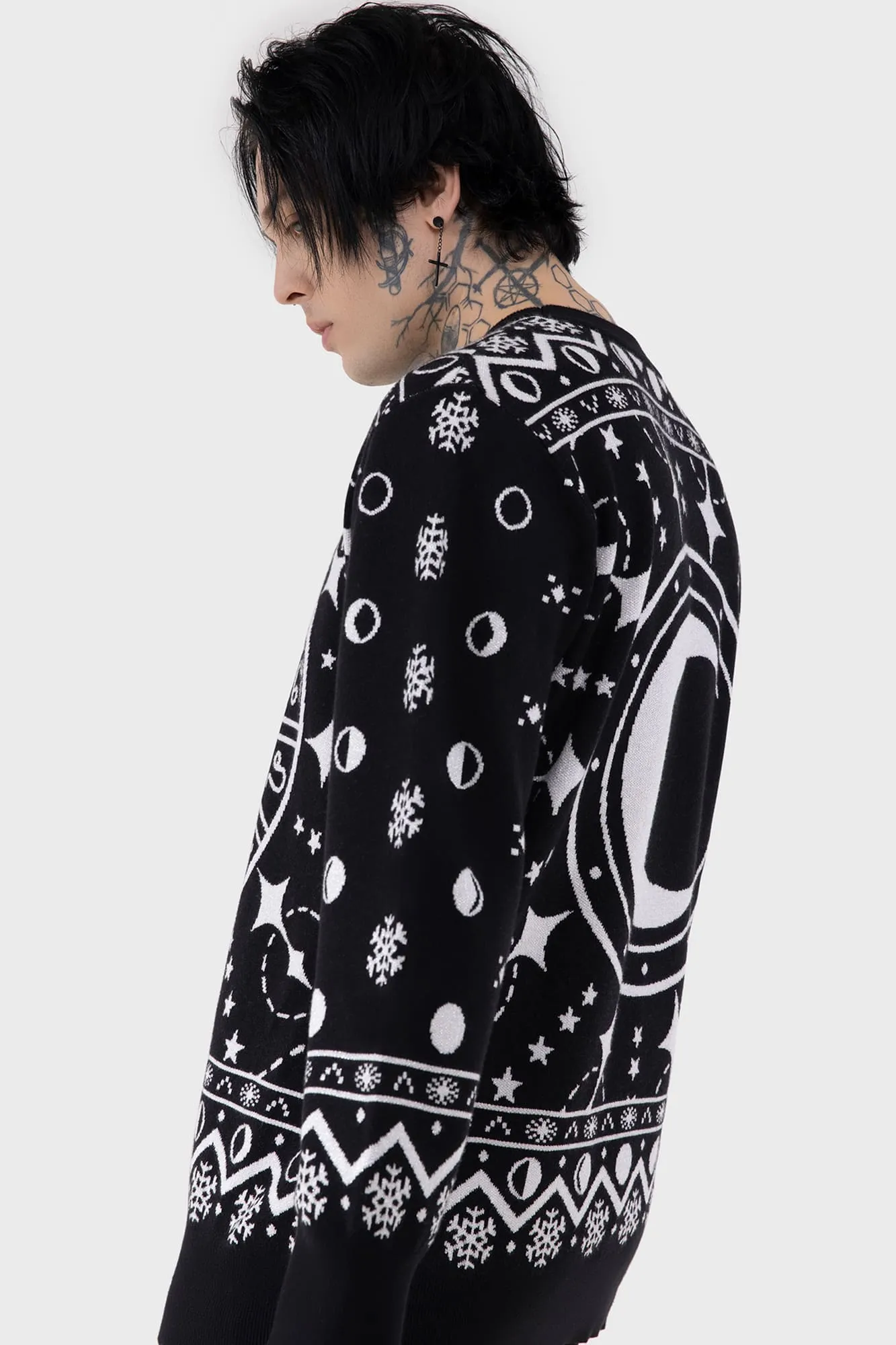Cosmic Hallowmas Sweater sold by Killstar product image thumbnail 4