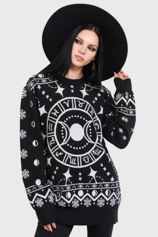 Cosmic Hallowmas Sweater made by Killstar