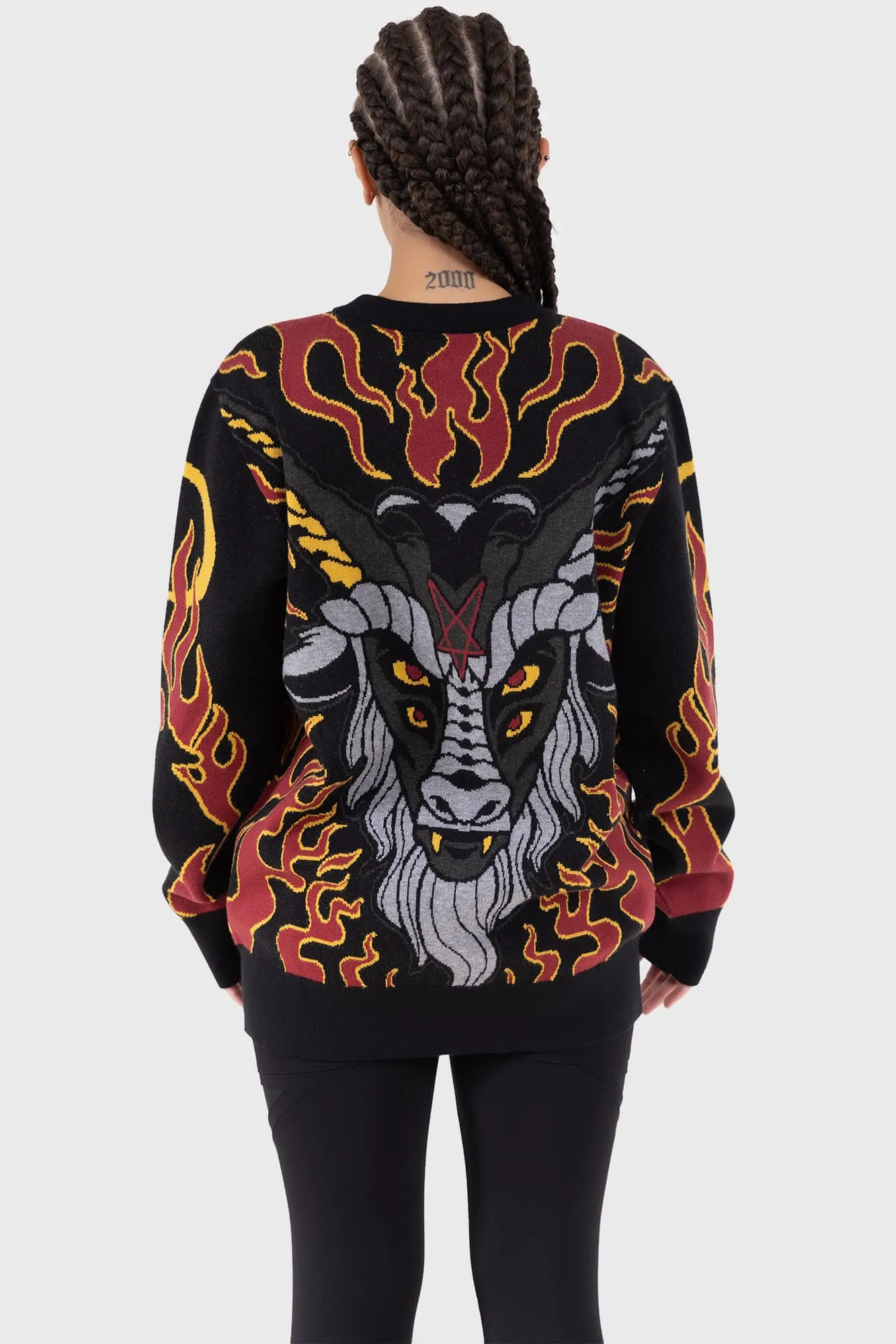 Inferno Hallowmas Sweater sold by Killstar product image thumbnail 2