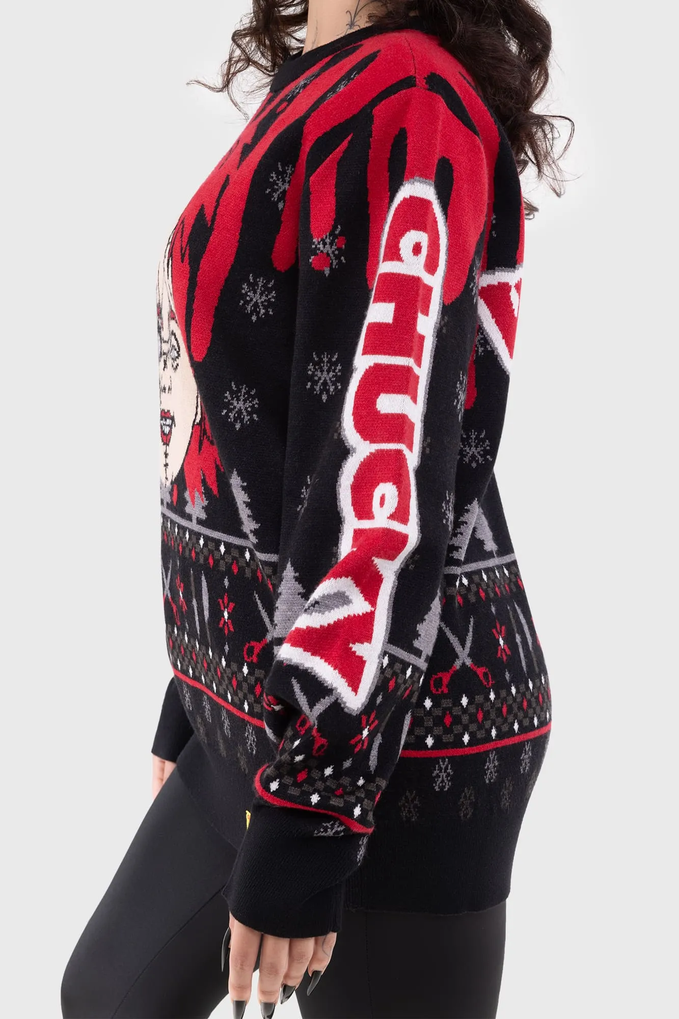 Chucky Wanna Play Sweater sold by Killstar product image thumbnail 2